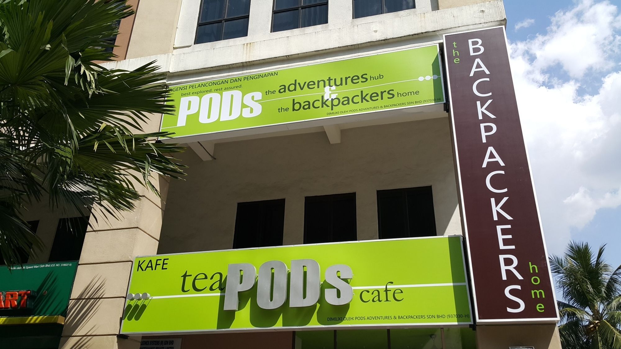 Pods The Backpackers Home & Cafe, Kuala Lumpur Zewnętrze zdjęcie
